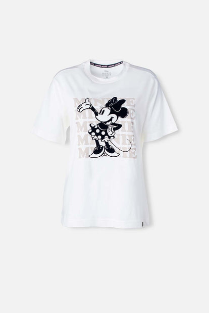  CAMISETA DE MINNIE MOUSE REGULAR FIT PARA MUJER