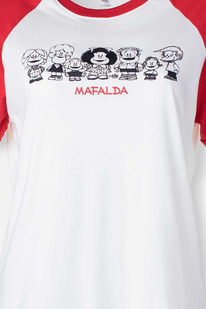  CAMISETA DE MAFALDA REGULAR FIT PARA MUJER