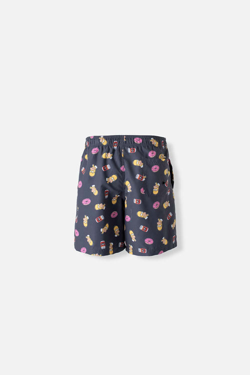 Card slide image -  PANTALONETA DE BAÑO DE LOS SIMPSON GRIS ESTAMPADA PARA HOMBRE