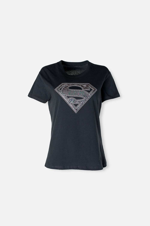 Card slide image -  CAMISETA DE SUPERMAN SLIM FIT PARA MUJER