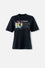 CAMISETA DE AC/DC REGULAR FIT PARA MUJER