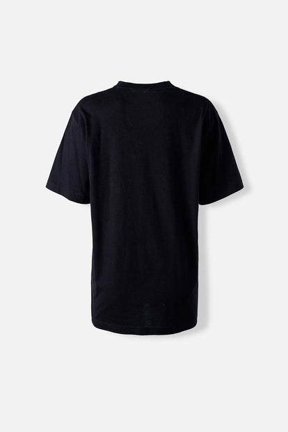  CAMISETA DE SLASH NEGRA MANGA CORTA GÉNERO NEUTRO