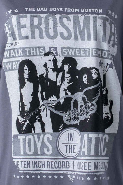 Card slide image -  CAMISETA DE AEROSMITH REGULAR FIT GÉNERO NEUTRO