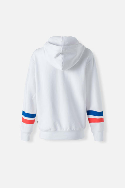  BUZO DE LA NASA BLANCO ABIERTO PARA MUJER
