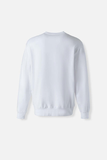  BUZO DE LA NASA BLANCO CERRADO PARA HOMBRE