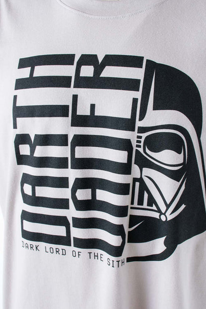  PIJAMA DE STAR WARS  DE PANTALÓN CORTO GRIS Y NEGRO PARA HOMBRE