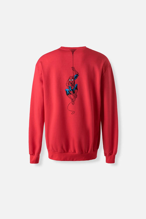 Card slide image -  BUZO DE SPIDER-MAN CERRADO ROJO PARA HOMBRE