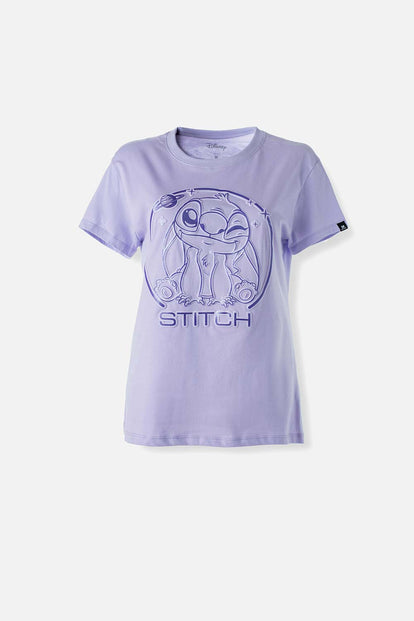  CAMISETA DE STITCH SLIM FIT PARA MUJER