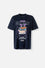 CAMISETA DE DEXTER’S AZUL MANGA CORTA PARA HOMBRE