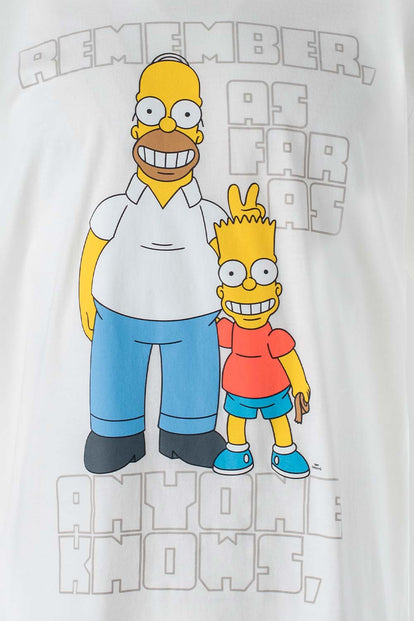  CAMISETA DE LOS SIMPSON REGULAR FIT PARA HOMBRE