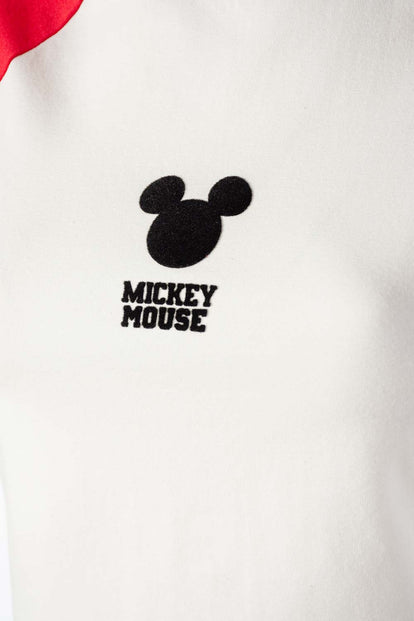  CAMISETA DE MICKEY MOUSE CROP TOP PARA MUJER