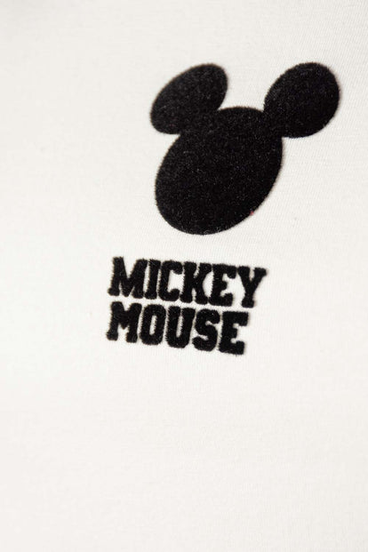  CAMISETA DE MICKEY MOUSE CROP TOP PARA MUJER