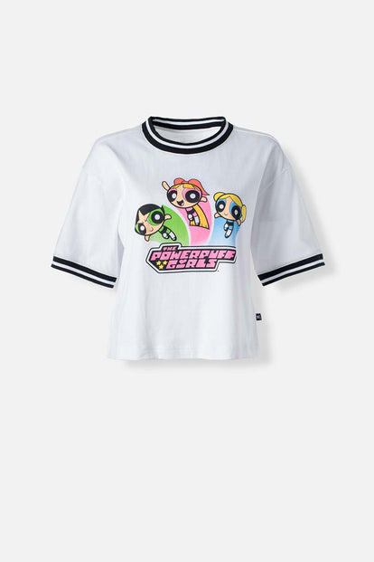  CAMISETA DE LAS CHICAS SUPERPODEROSAS BOXY FIT PARA MUJER