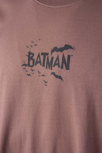  CAMISETA DE BATMAN REGULAR FIT PARA HOMBRE
