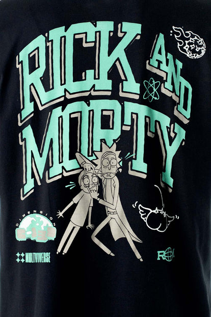  CAMISETA DE RICK AND MORTY REGULAR FIT PARA HOMBRE