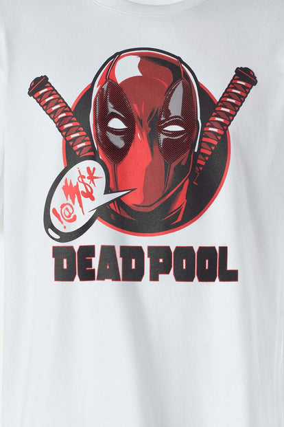  CAMISETA DE DEADPOOL REGULAR FIT PARA HOMBRE