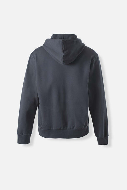  BUZO DE CORAJE GRIS CON CAPUCHA PARA HOMBRE