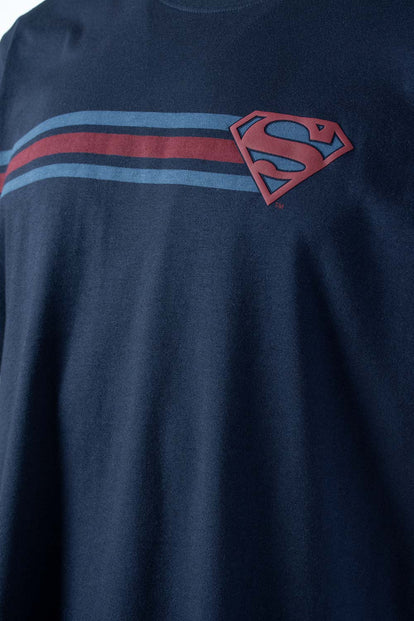  CAMISETA DE SUPERMAN REGULAR FIT PARA HOMBRE