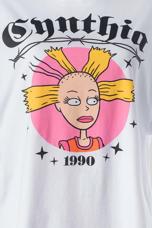 Card slide image -  CAMISETA DE CYNTHIA OVERSIZED FIT PARA MUJER