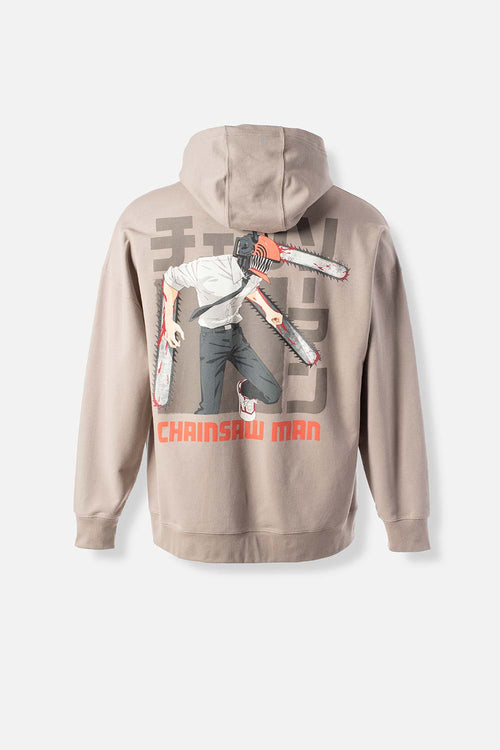 Card slide image -  BUZO DE CHAINSAW MAN CON CAPUCHA PARA HOMBRE