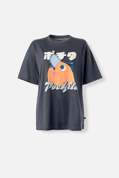  CAMISETA DE POCHITA RELAX FIT PARA MUJER