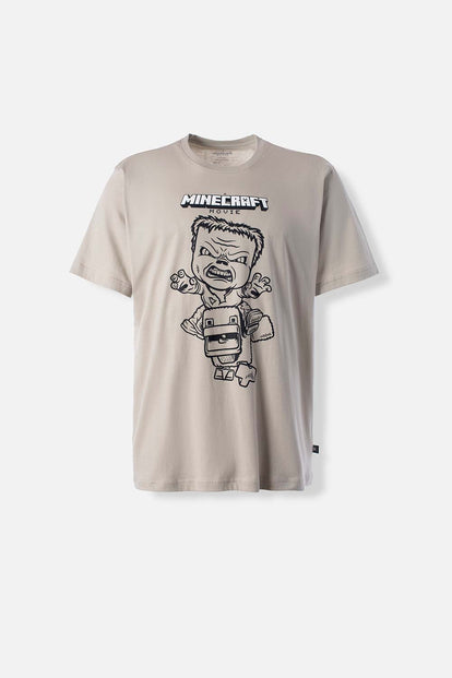  CAMISETA DE MINECRAFT REGULAR FIT PARA HOMBRE