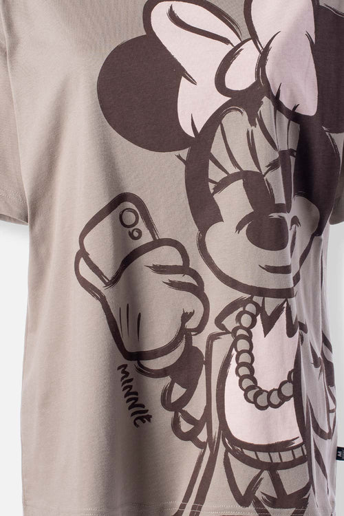 Card slide image -  CAMISETA MICKEY MOUSE RELAX FIT PARA MUJER