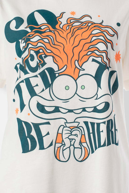  CAMISETA DE INSIDE OUT REGULAR FIT PARA MUJER