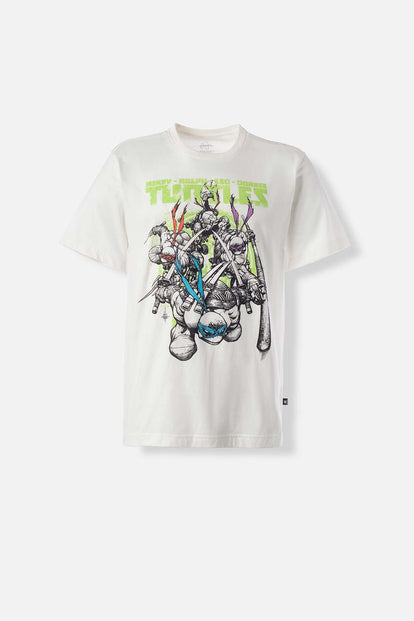  CAMISETA DE TORTUGAS NINJA RELAX FIT PARA HOMBRE