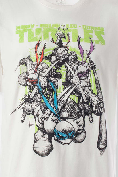  CAMISETA DE TORTUGAS NINJA RELAX FIT PARA HOMBRE