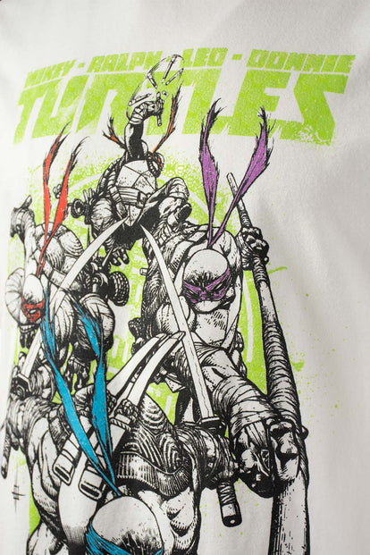  CAMISETA DE TORTUGAS NINJA RELAX FIT PARA HOMBRE