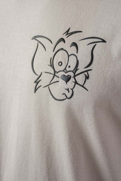  CAMISETA DE TOM Y JERRY REGULAR FIT PARA HOMBRE