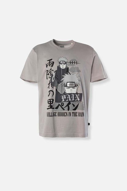  CAMISETA DE NARUTO SHIPPUDEN REGULAR FIT PARA HOMBRE