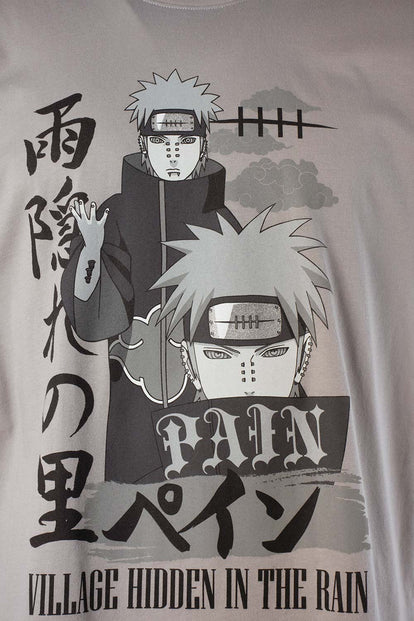  CAMISETA DE NARUTO SHIPPUDEN REGULAR FIT PARA HOMBRE