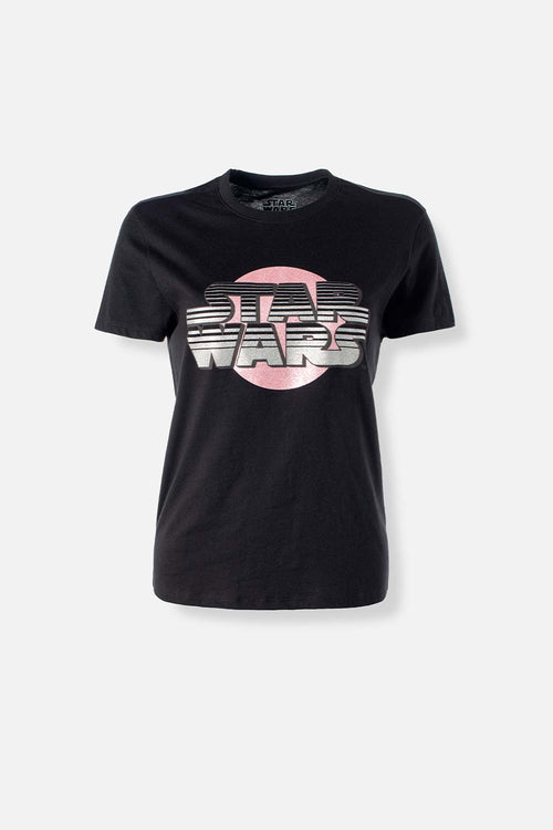 Card slide image -  CAMISETA DE STAR WARS SLIM FIT NEGRO PARA MUJER