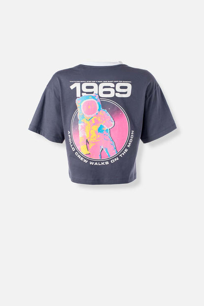 CAMISETA DE LA NASA BOXY FIT PARA MUJER