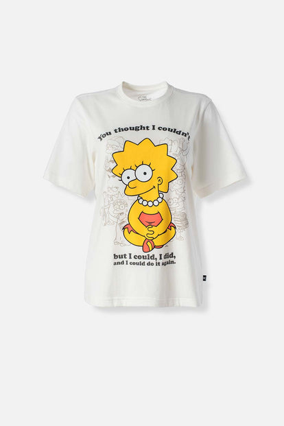 CAMISETA DE LOS SIMPSONS REGULAR FIT PARA MUJER