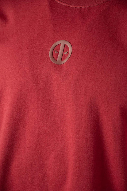  CAMISETA DE DEADPOOL REGULAR FIT ROJO PARA HOMBRE