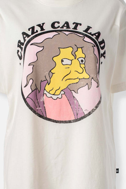  CAMISETA DE SIMPSONS RELAX FIT PARA MUJER