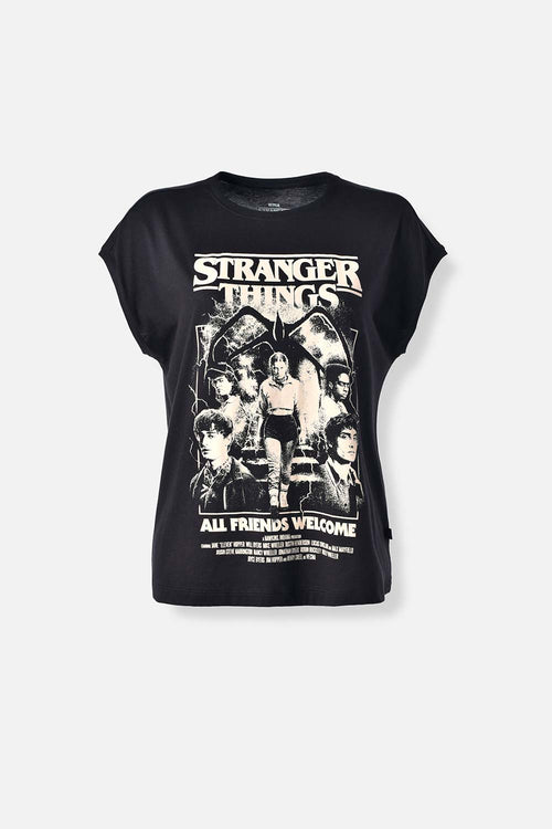 Card slide image -  CAMISETA DE STRANGER THINGS REGULAR FIT PARA MUJER