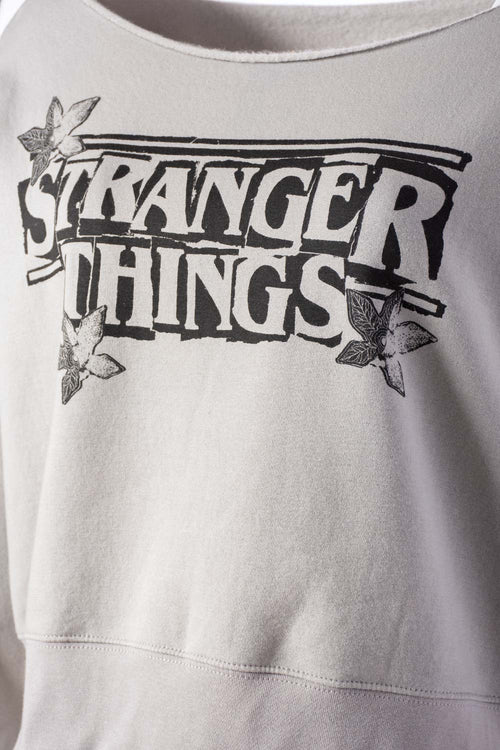 Card slide image -  BUZO DE STRANGER THINGS CERRADO GRIS PARA MUJER