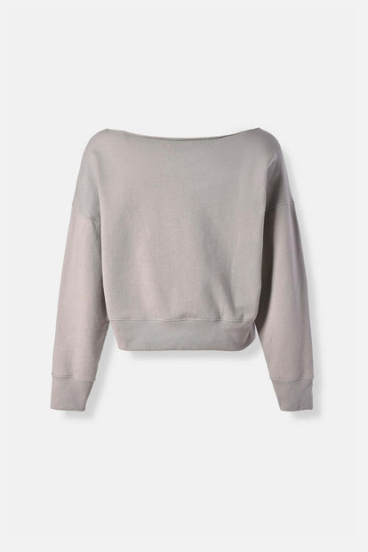  BUZO DE STRANGER THINGS CERRADO GRIS PARA MUJER
