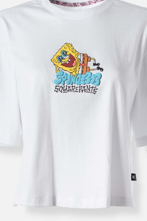 Card slide image -  CAMISETA DE BOB ESPONJA BOXY FIT PARA MUJER