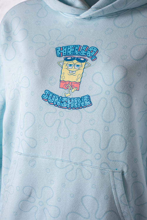 Card slide image -  BUZO DE BOB ESPONJA CON CAPUCHA PARA MUJER