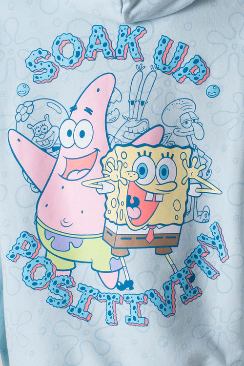 Card slide image -  BUZO DE BOB ESPONJA CON CAPUCHA PARA MUJER