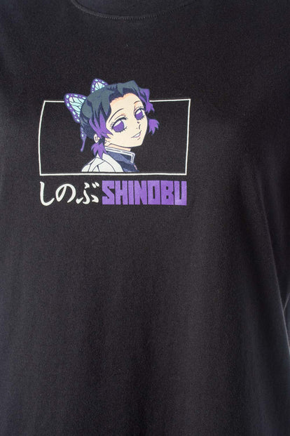  CAMISETA DEMON SLAYER REGULAR FIT PARA MUJER