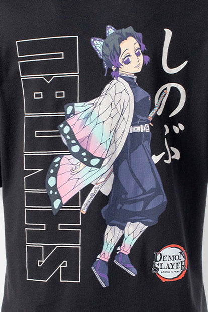  CAMISETA DEMON SLAYER REGULAR FIT PARA MUJER