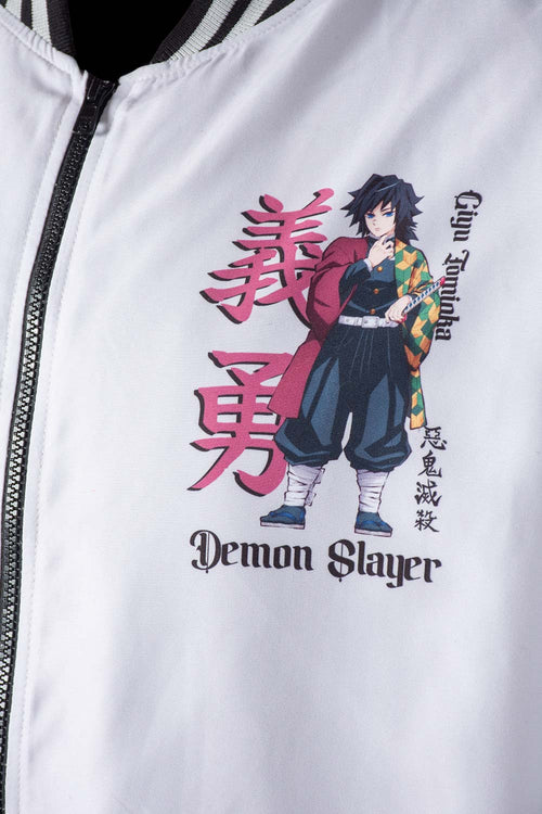 Card slide image -  CHAQUETA DE DEMON SLAYER CON CIERRE PARA HOMBRE