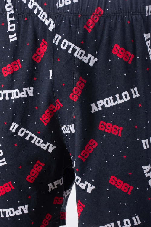 Card slide image -  PIJAMA DE NASA CON PANTALÓN CORTO PARA HOMBRE