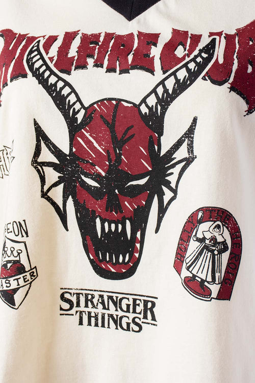 Card slide image -  PIJAMA DE STRANGER THINGS PANTALÓN CORTO PARA MUJER